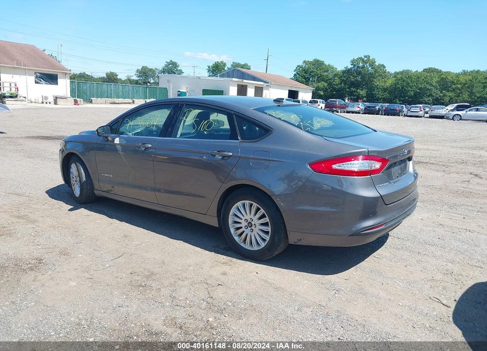 2013 FORD FUSION HYBRID SE VIN: 3FA6P0LU7DR379028