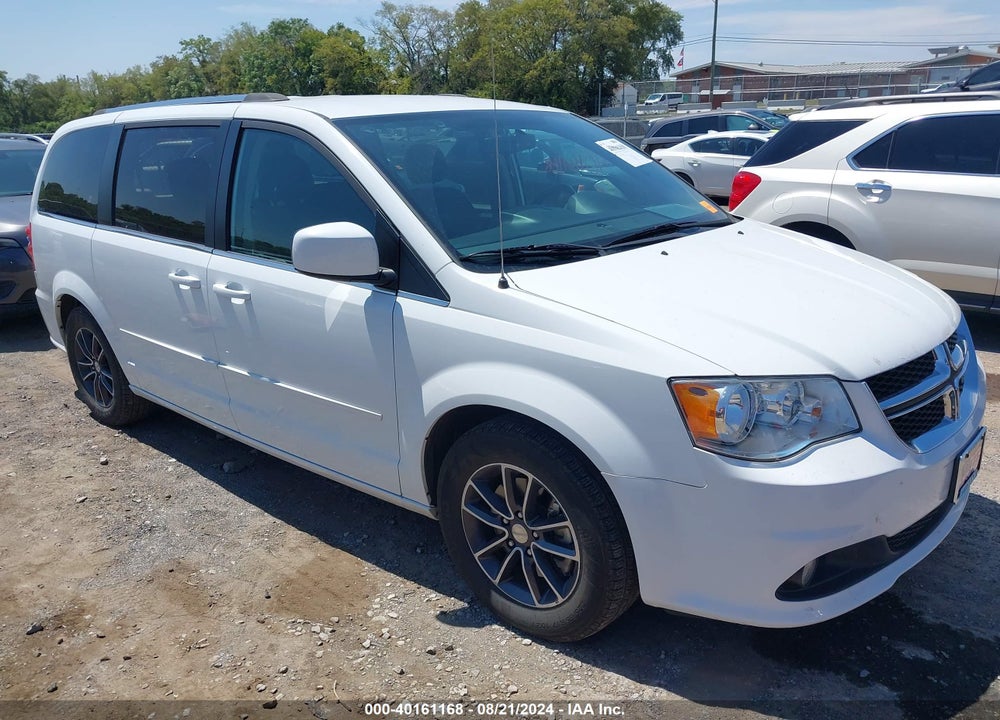 2017 DODGE GRAND CARAVAN SXT VIN: 2C4RDGCG6HR813857