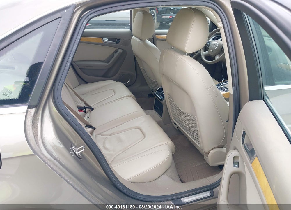 2009 AUDI A4 2.0T PREMIUM VIN: WAUMF78K09A081603