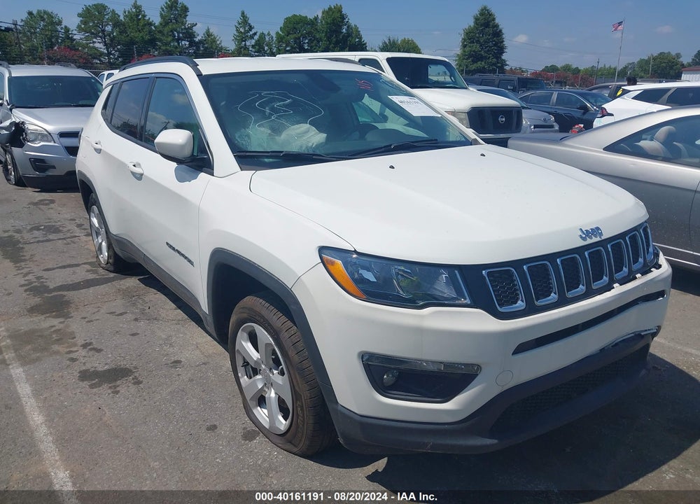 2021 JEEP COMPASS LATITUDE 4X4 VIN: 3C4NJDBB8MT599523