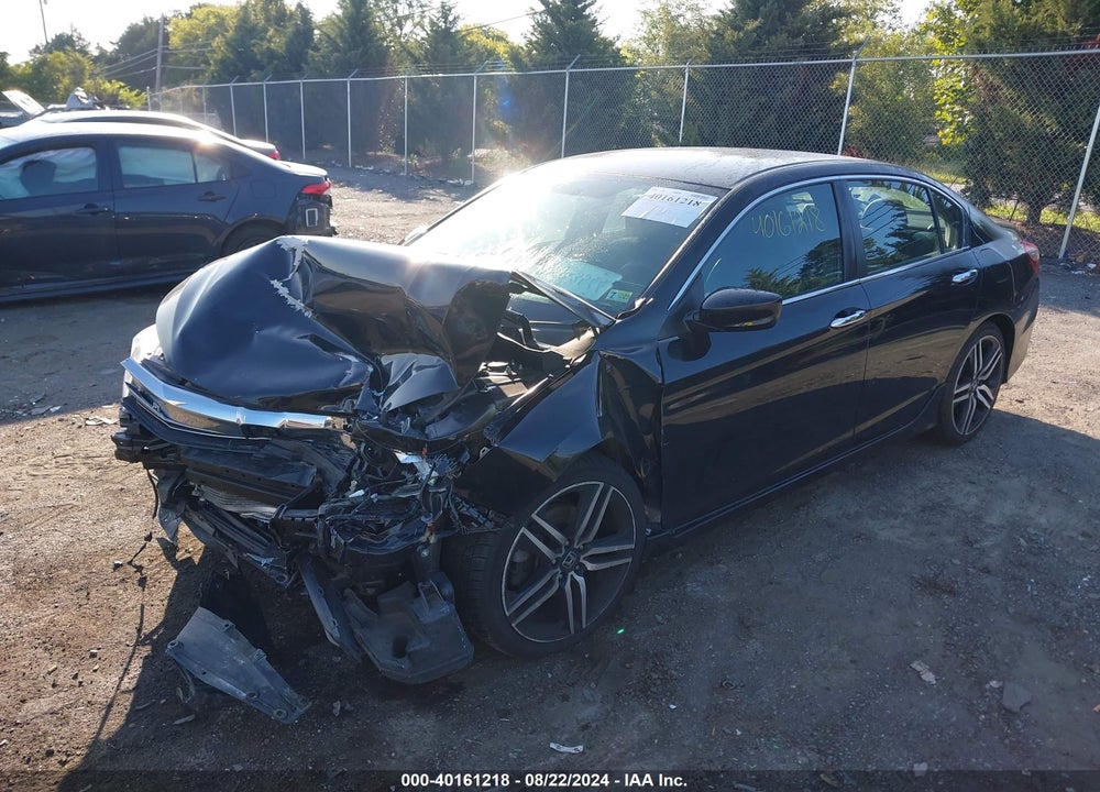 2016 HONDA ACCORD SPORT VIN: 1HGCR2F54GA099669