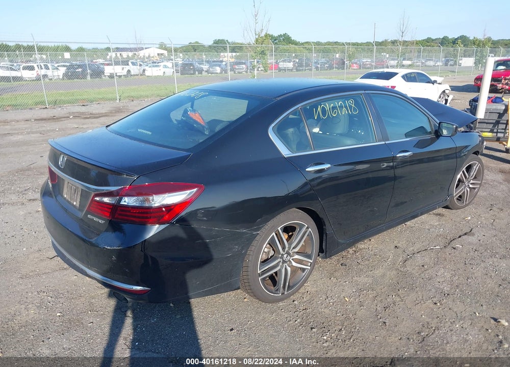 2016 HONDA ACCORD SPORT VIN: 1HGCR2F54GA099669