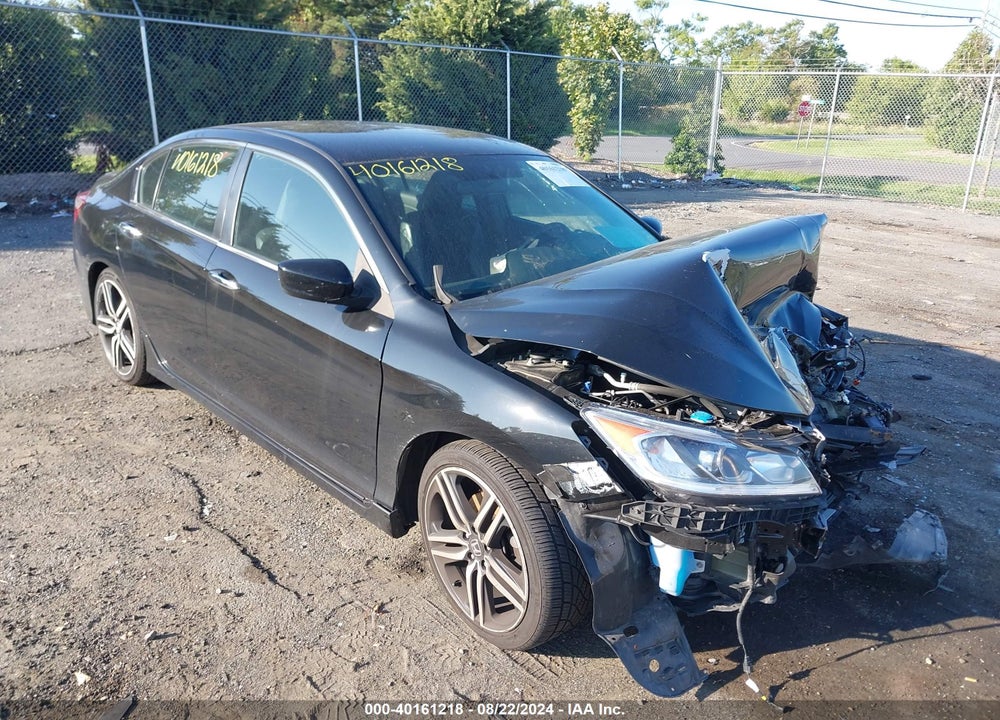 2016 HONDA ACCORD SPORT VIN: 1HGCR2F54GA099669