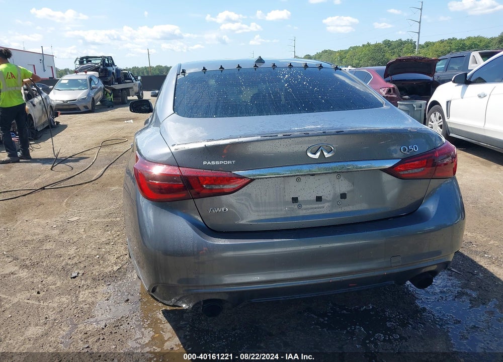 2018 INFINITI Q50 3.0T LUXE VIN: JN1EV7AR0JM438043