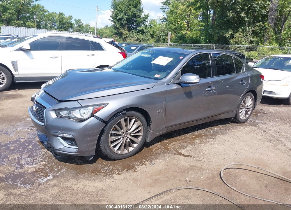 2018 INFINITI Q50 3.0T LUXE VIN: JN1EV7AR0JM438043