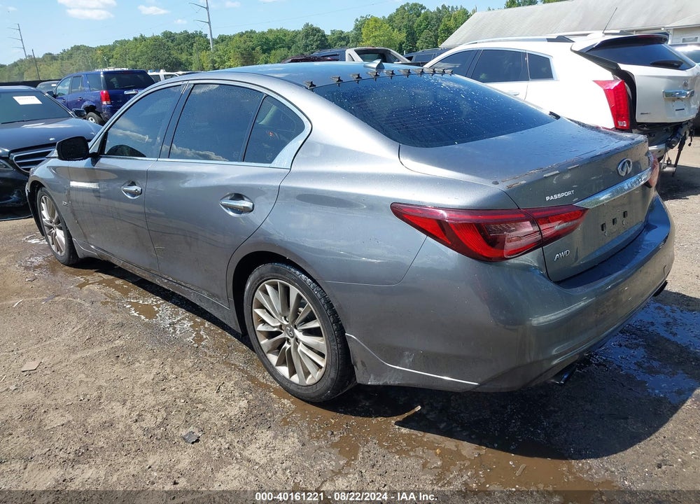 2018 INFINITI Q50 3.0T LUXE VIN: JN1EV7AR0JM438043