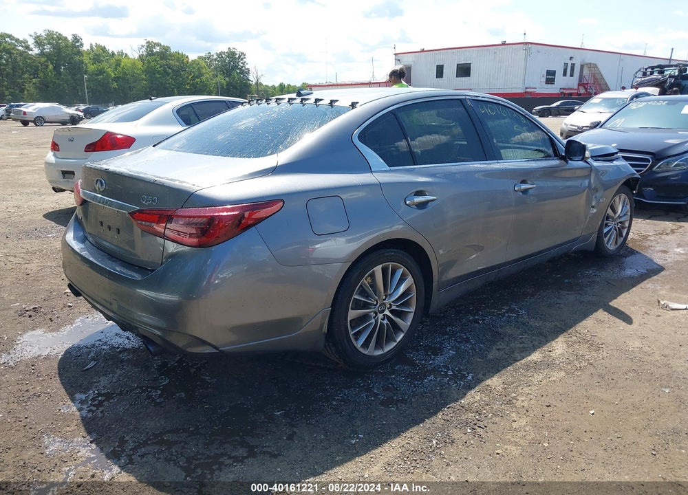 2018 INFINITI Q50 3.0T LUXE VIN: JN1EV7AR0JM438043