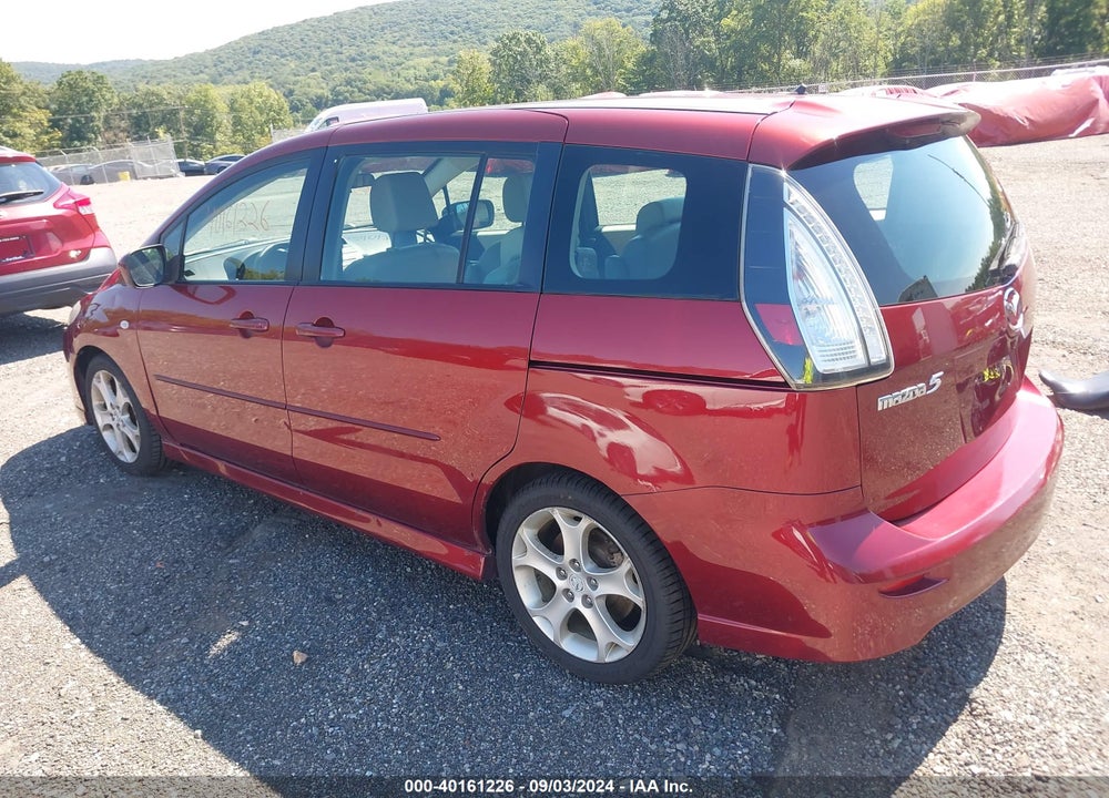 2009 MAZDA 5 GRAND TOURING VIN: JM1CR29L890336407