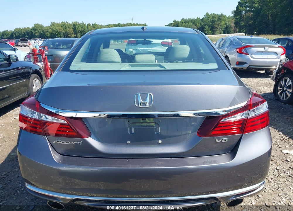 2016 HONDA ACCORD EX-L V-6 VIN: 1HGCR3F88GA030614