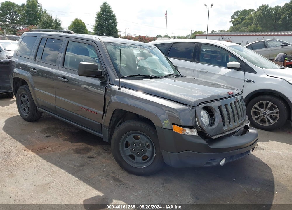 2016 JEEP PATRIOT SPORT VIN: 1C4NJPBA1GD812783