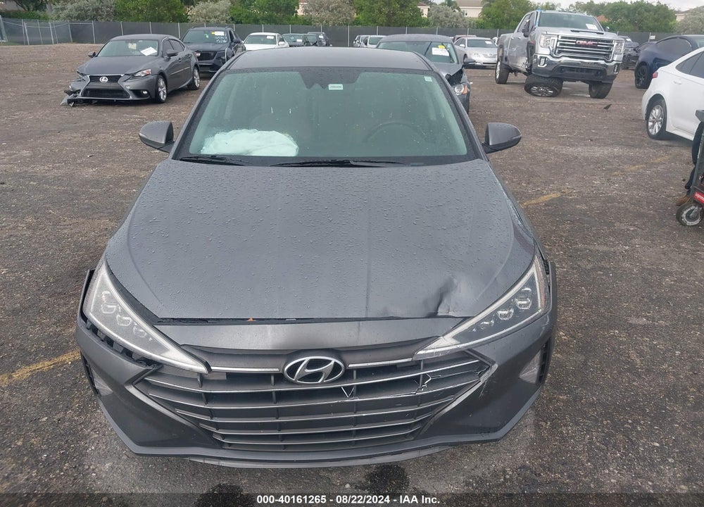 2019 HYUNDAI ELANTRA LIMITED VIN: 5NPD84LF0KH495405