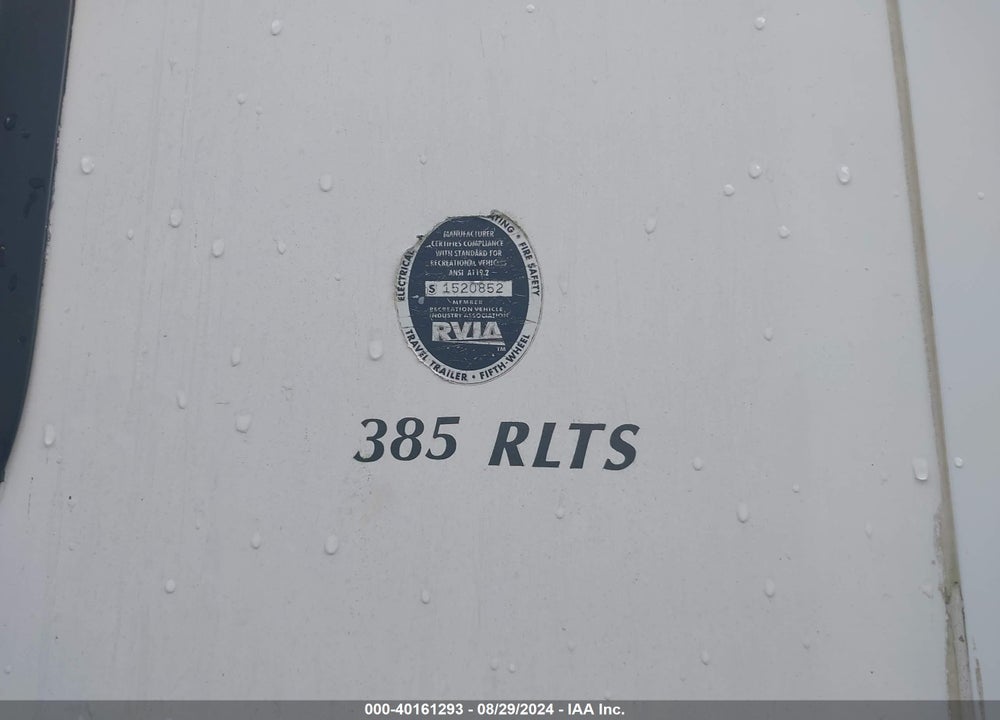 2005 FOREST RIVER RIVER ALL VIN: 4X4FASP225J151881