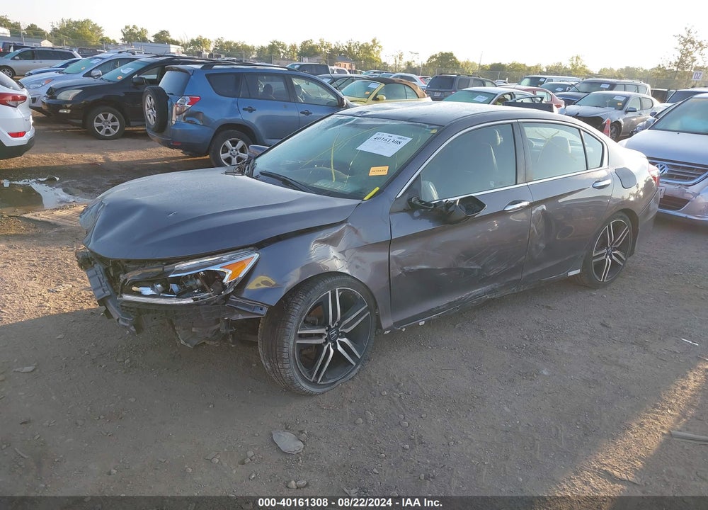 2017 HONDA ACCORD SPORT VIN: 1HGCR2F53HA088096