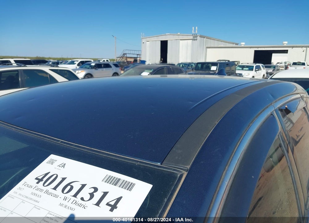 2017 NISSAN MURANO S VIN: 5N1AZ2MG1HN146804