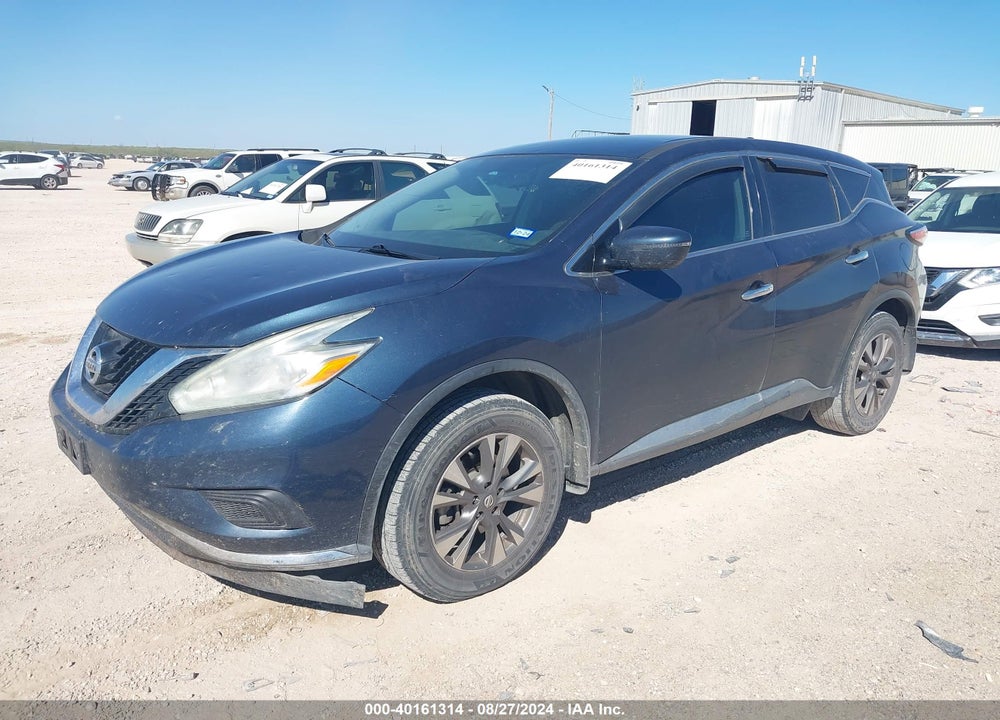 2017 NISSAN MURANO S VIN: 5N1AZ2MG1HN146804