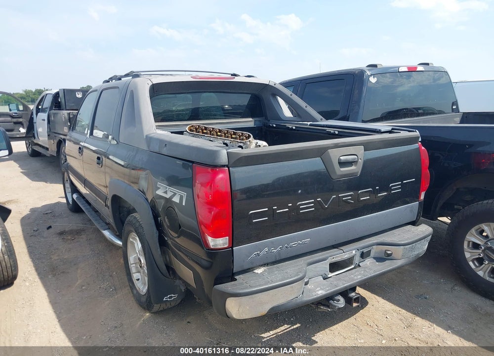 2006 CHEVROLET AVALANCHE 1500 Z71 VIN: 3GNEK12Z76G137661