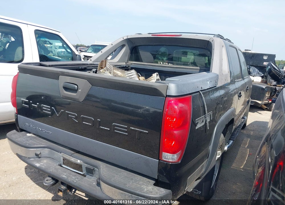 2006 CHEVROLET AVALANCHE 1500 Z71 VIN: 3GNEK12Z76G137661