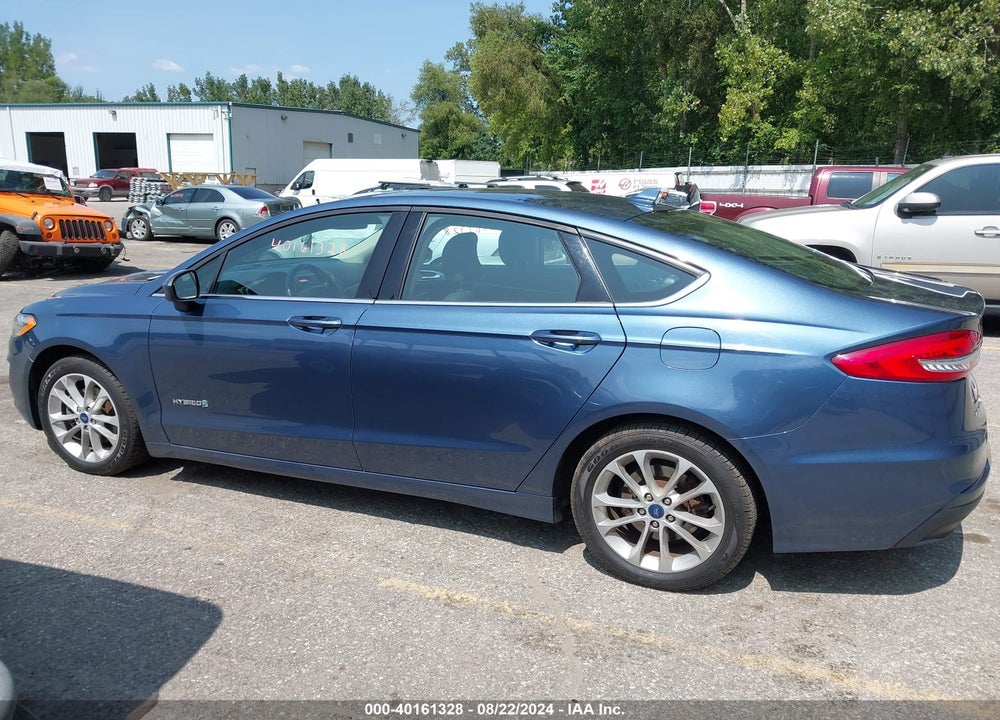 2019 FORD FUSION HYBRID SE VIN: 3FA6P0LU0KR165348