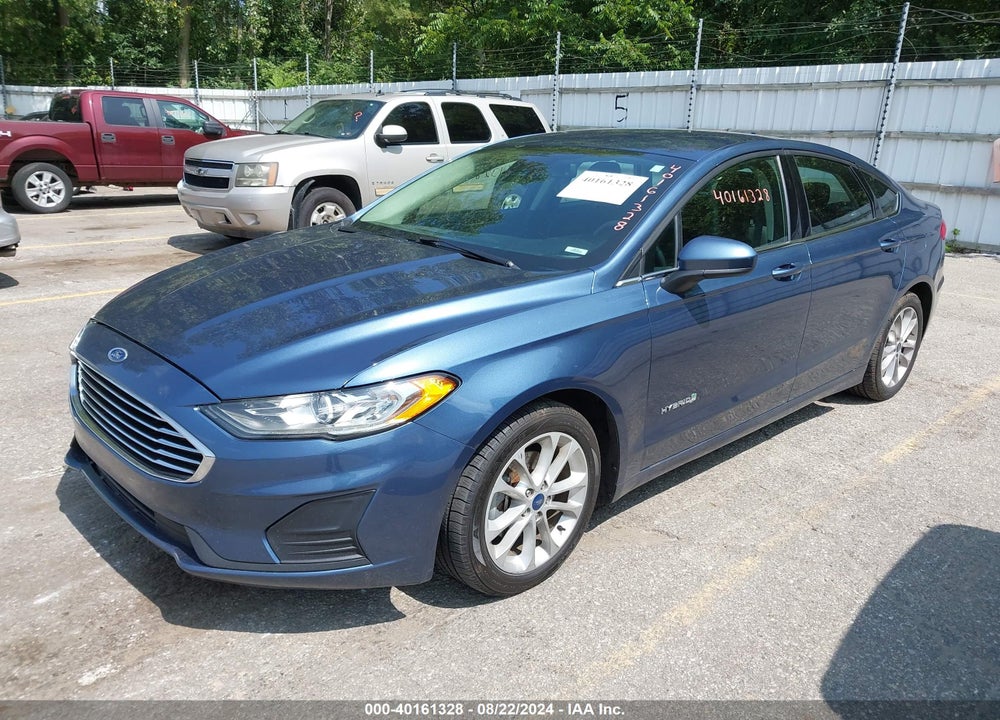 2019 FORD FUSION HYBRID SE VIN: 3FA6P0LU0KR165348