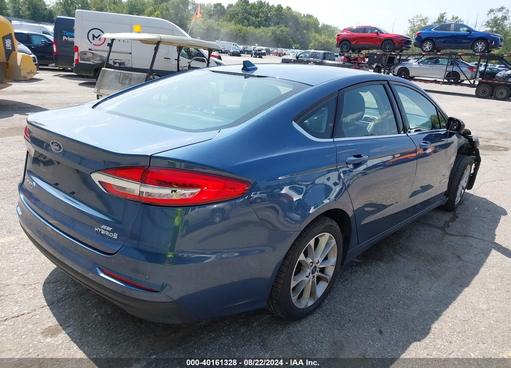 2019 FORD FUSION HYBRID SE VIN: 3FA6P0LU0KR165348