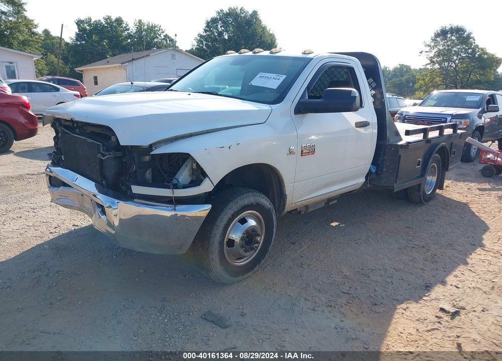 2012 RAM 3500 CHASSIS ST/SLT VIN: 3C7WDTALXCG332779