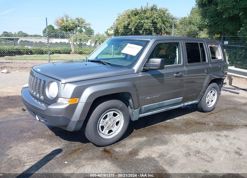 2011 JEEP PATRIOT VIN: 1J4NT1GA8BD285635