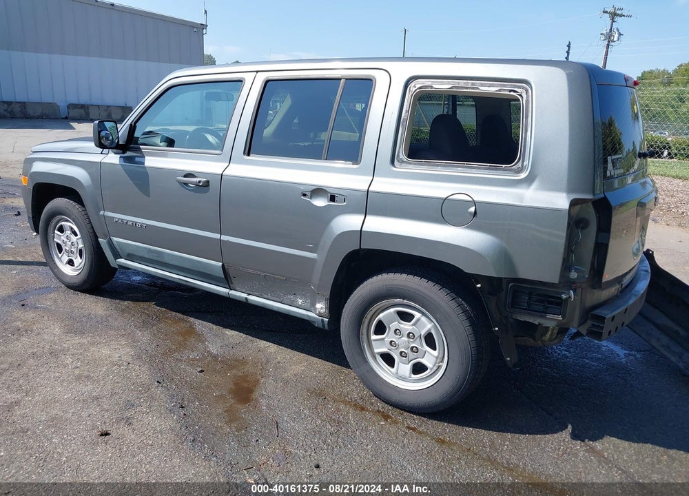 2011 JEEP PATRIOT VIN: 1J4NT1GA8BD285635