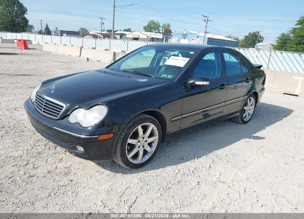 2004 MERCEDES-BENZ C 230 KOMPRESSOR SPORT/SPORT VIN: WDBRF40J64A546547