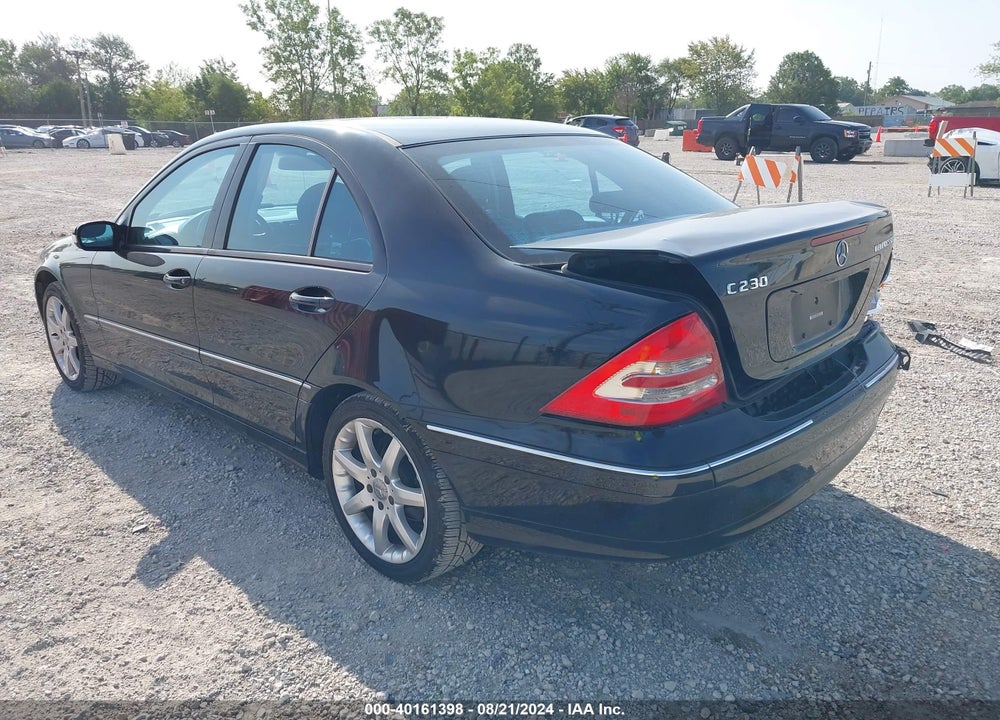 2004 MERCEDES-BENZ C 230 KOMPRESSOR SPORT/SPORT VIN: WDBRF40J64A546547