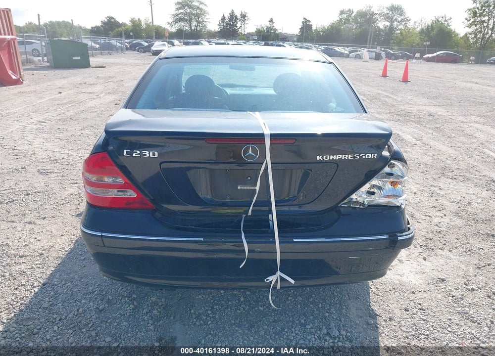 2004 MERCEDES-BENZ C 230 KOMPRESSOR SPORT/SPORT VIN: WDBRF40J64A546547