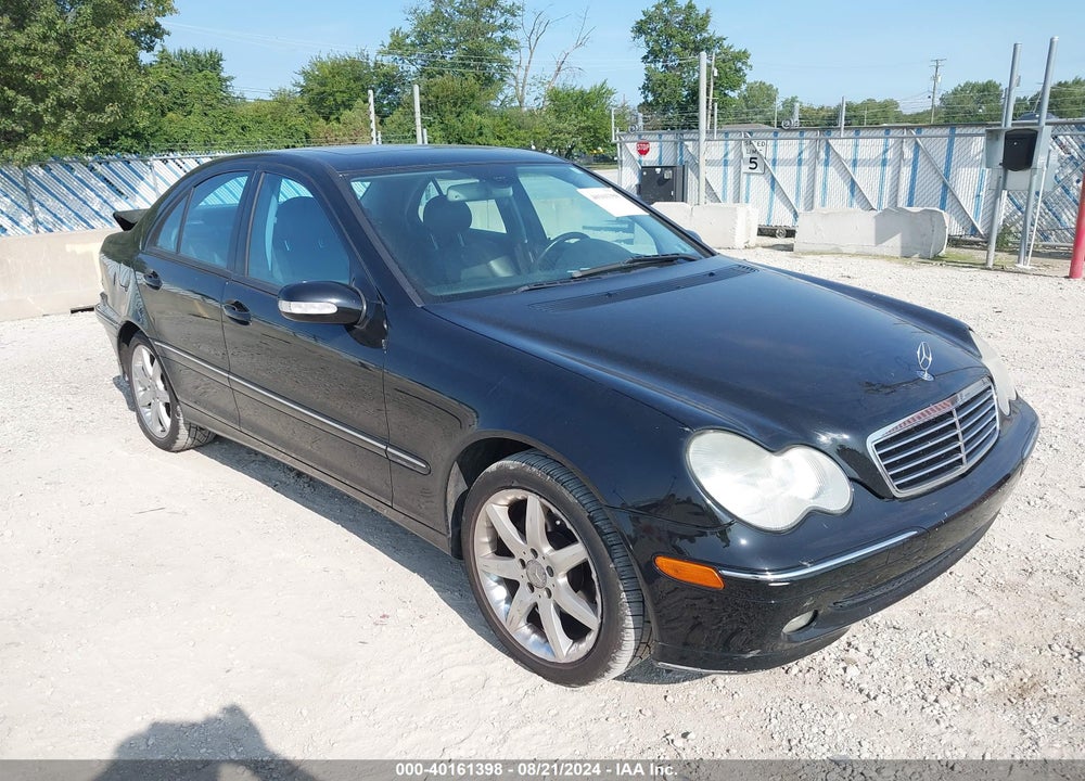 2004 MERCEDES-BENZ C 230 KOMPRESSOR SPORT/SPORT VIN: WDBRF40J64A546547