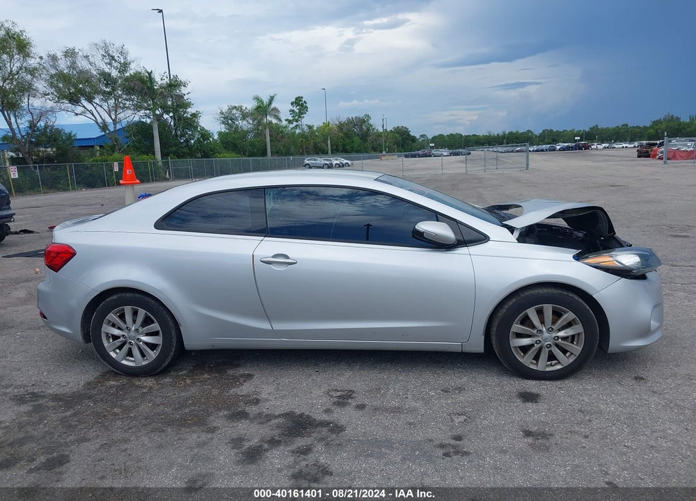 2015 KIA FORTE KOUP EX VIN: KNAFX6A81F5373392