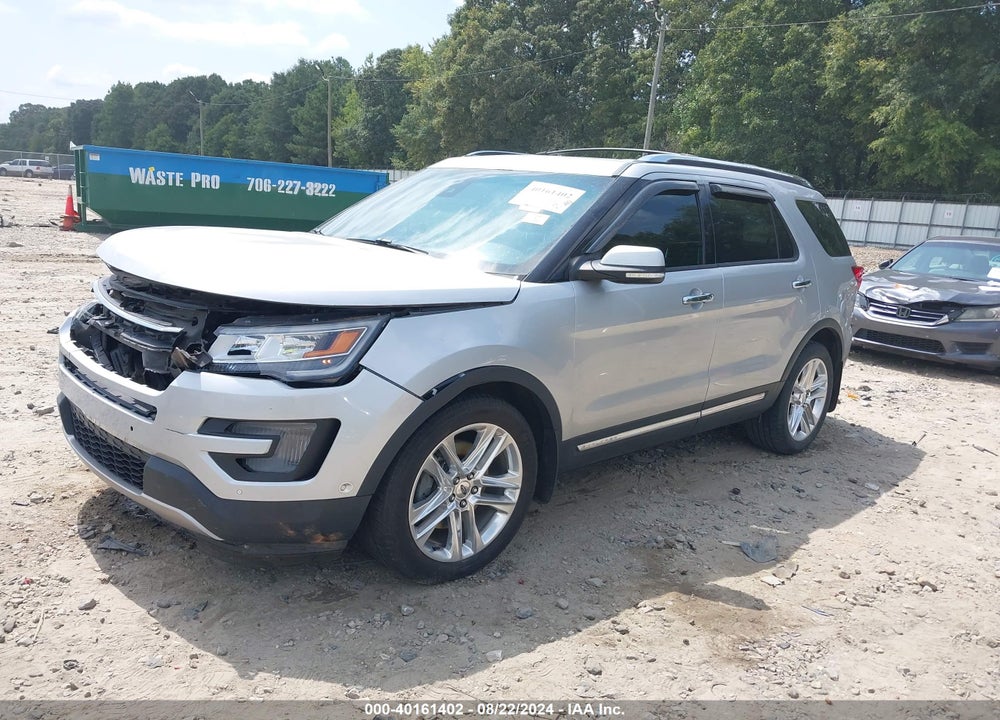 2016 FORD EXPLORER LIMITED VIN: 1FM5K7F82GGC53761