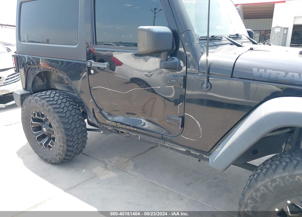 2016 JEEP WRANGLER BLACK BEAR VIN: 1C4AJWAG3GL128015