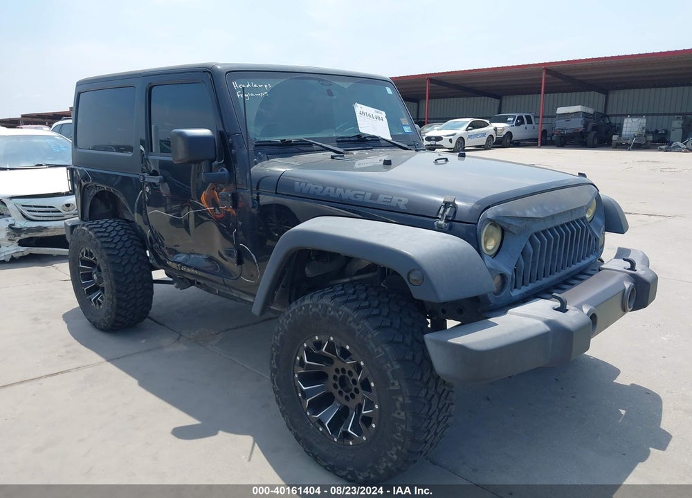2016 JEEP WRANGLER BLACK BEAR VIN: 1C4AJWAG3GL128015