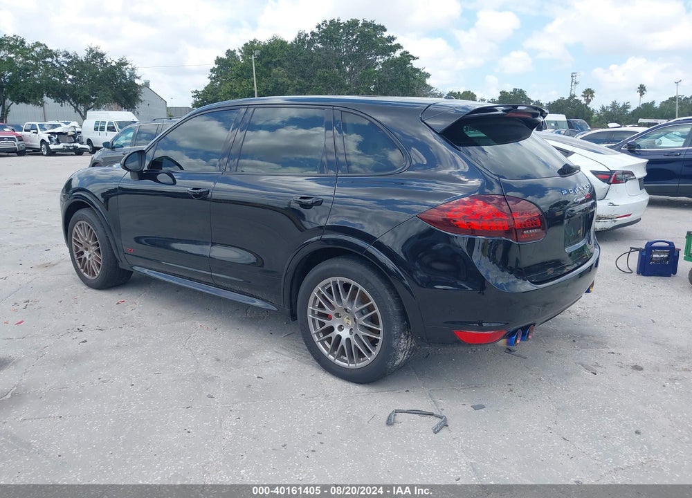 2013 PORSCHE CAYENNE GTS VIN: WP1AD2A23DLA75685