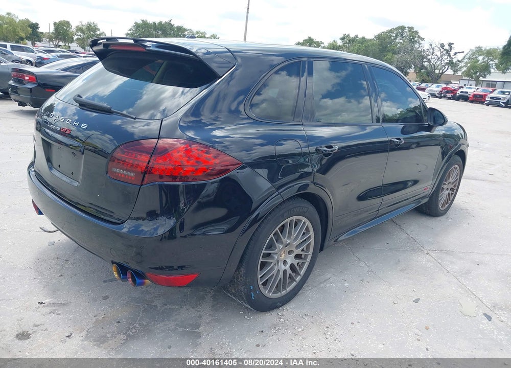 2013 PORSCHE CAYENNE GTS VIN: WP1AD2A23DLA75685