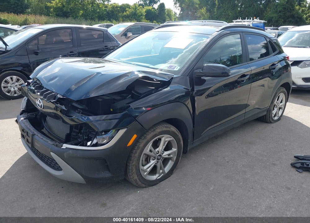 2022 HYUNDAI KONA SEL VIN: KM8K6CAB8NU853296