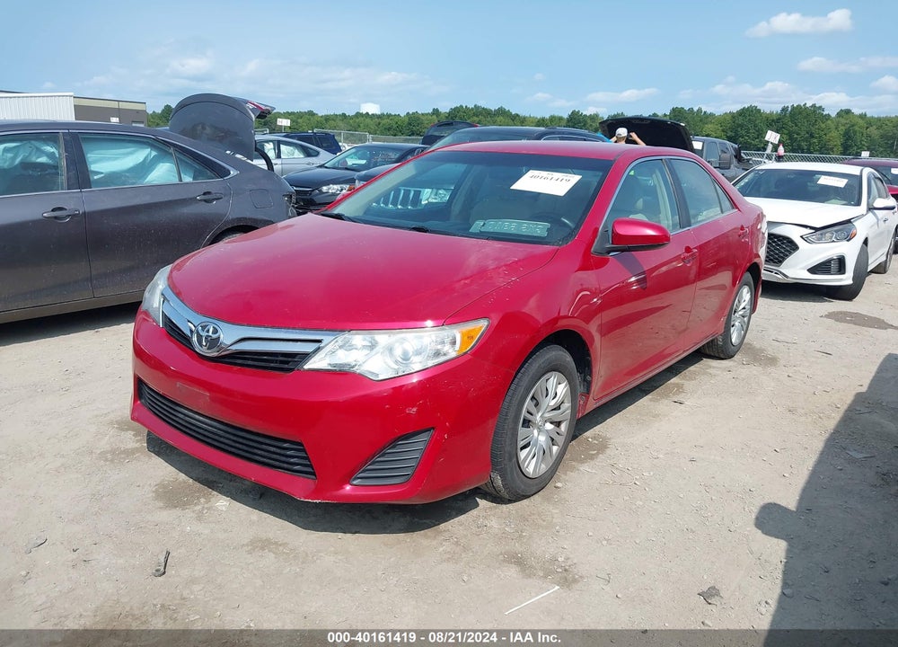 2013 TOYOTA CAMRY LE VIN: 4T1BF1FK2DU721548