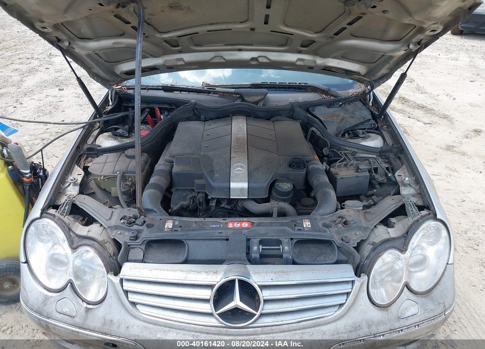 2005 MERCEDES-BENZ CLK 320 VIN: WDBTJ65J45F148184