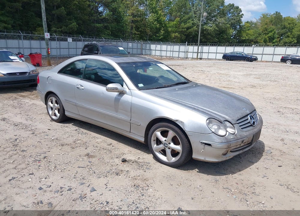 2005 MERCEDES-BENZ CLK 320 VIN: WDBTJ65J45F148184