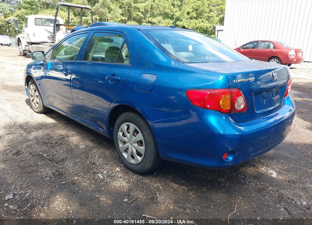2009 TOYOTA COROLLA LE VIN: JTDBL40E39J014436