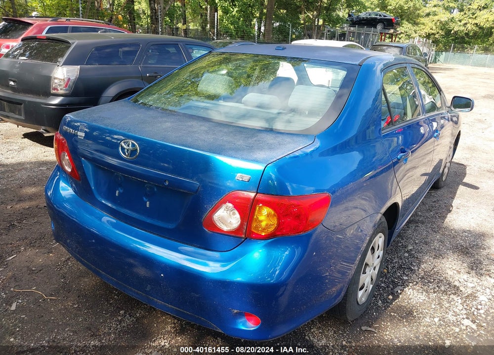 2009 TOYOTA COROLLA LE VIN: JTDBL40E39J014436
