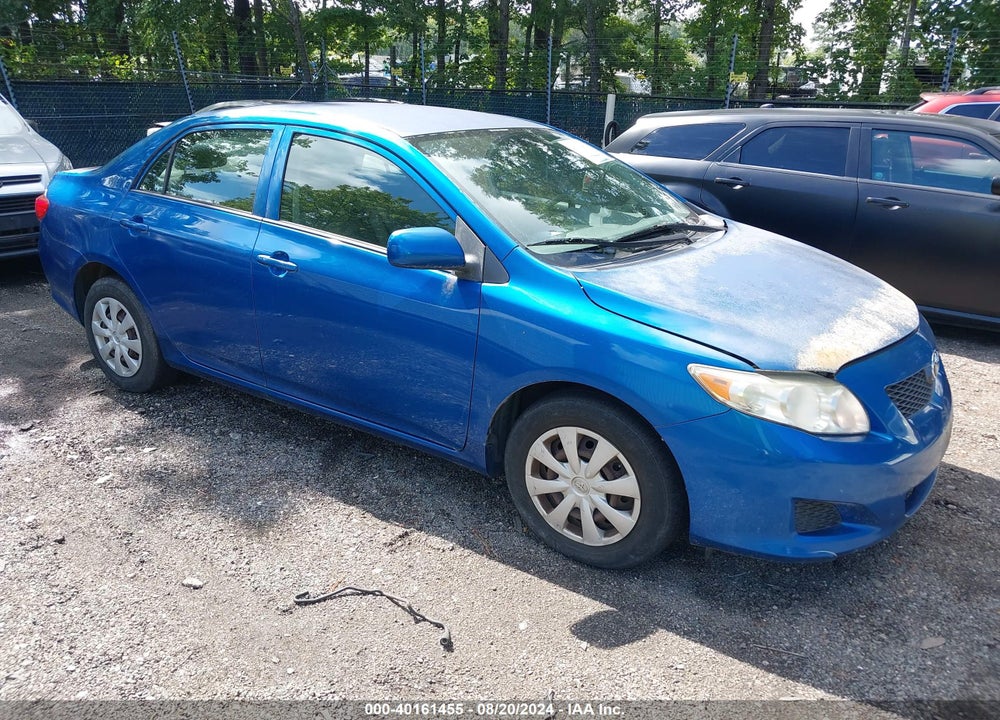 2009 TOYOTA COROLLA LE VIN: JTDBL40E39J014436