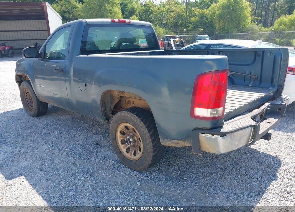 2008 GMC SIERRA 1500 WORK TRUCK VIN: 1GTEC14X98Z299778