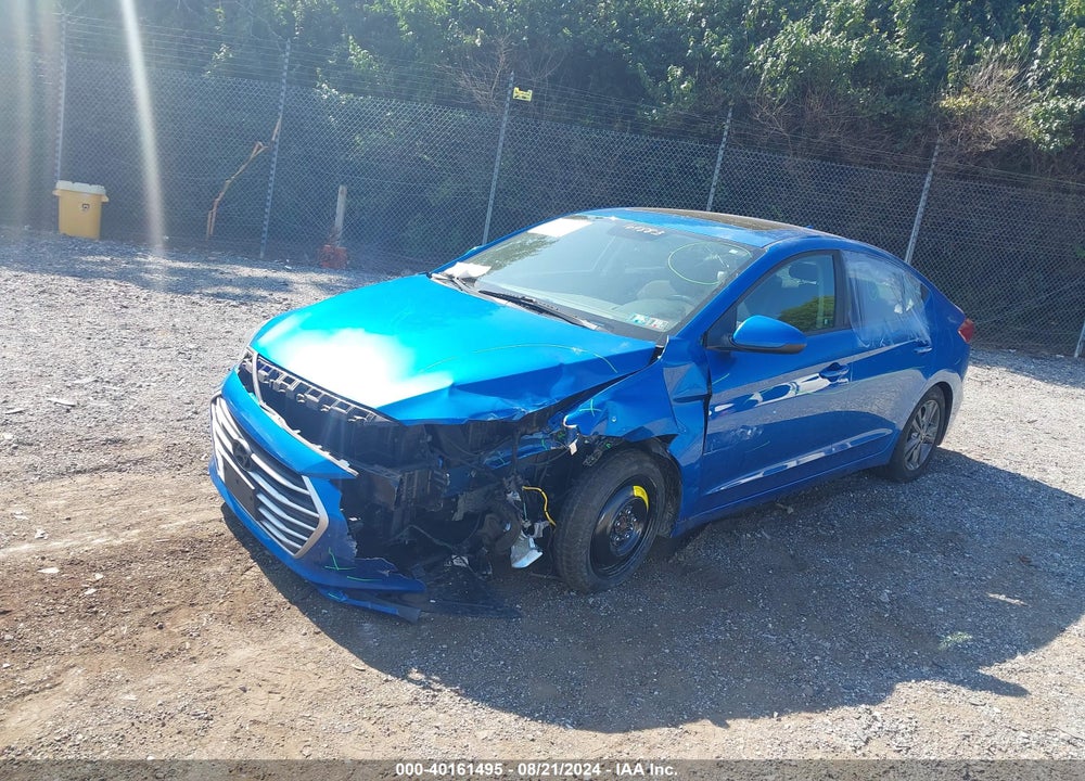 2017 HYUNDAI ELANTRA VALUE EDITION VIN: 5NPD84LF2HH164883