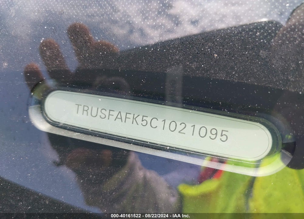 2012 AUDI TT 2.0T PREMIUM PLUS VIN: TRUSFAFK5C1021095
