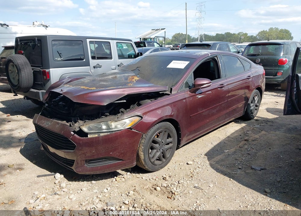 2013 FORD FUSION SE VIN: 3FA6P0HR9DR161743