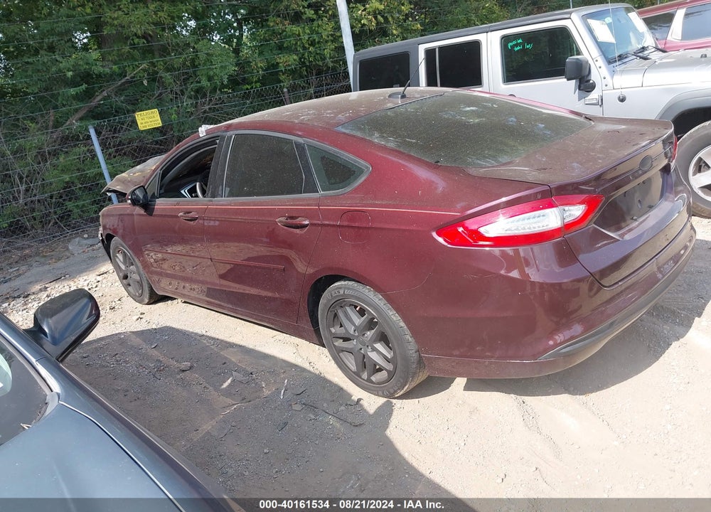 2013 FORD FUSION SE VIN: 3FA6P0HR9DR161743