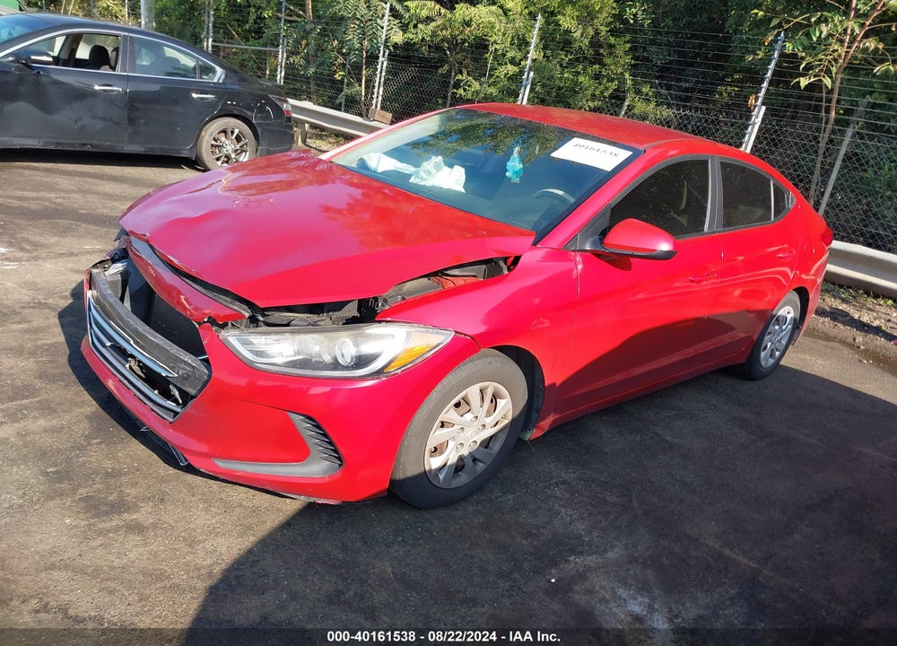 2018 HYUNDAI ELANTRA SE VIN: 5NPD74LF0JH264585